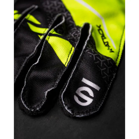 Guantes SPARCO - K ATTACK Negro/ Amarillo Fluor