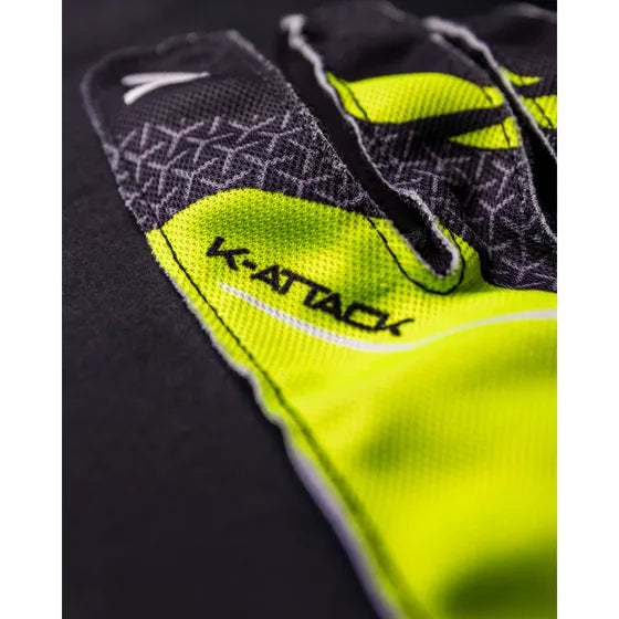 Guantes SPARCO - K ATTACK Negro/ Amarillo Fluor