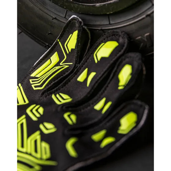 Guantes SPARCO - K ATTACK Negro/ Amarillo Fluor