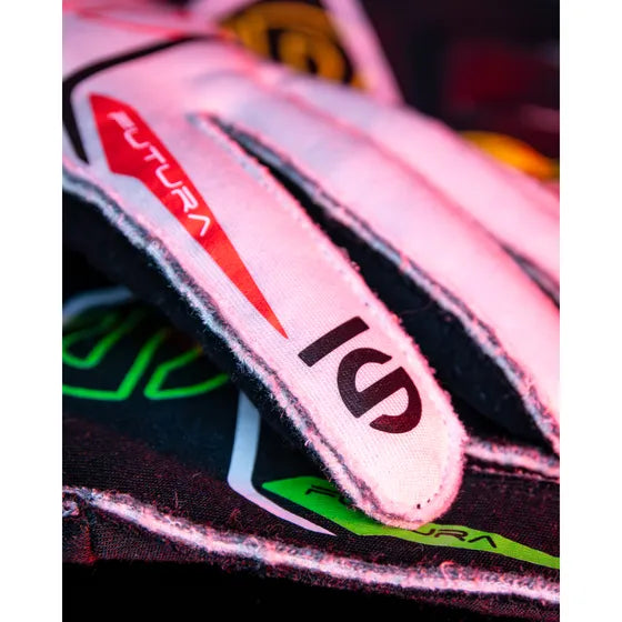 GUANTES HOMOLOGADOS - SPARCO FUTURA  | FIA - TALLA 10 Blancos Rojos Tejido Full Efficiency