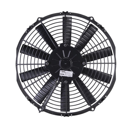 VENTILADOR ELÉCTRICO SPAL 12" PUSHER 12V – 1227 CFM